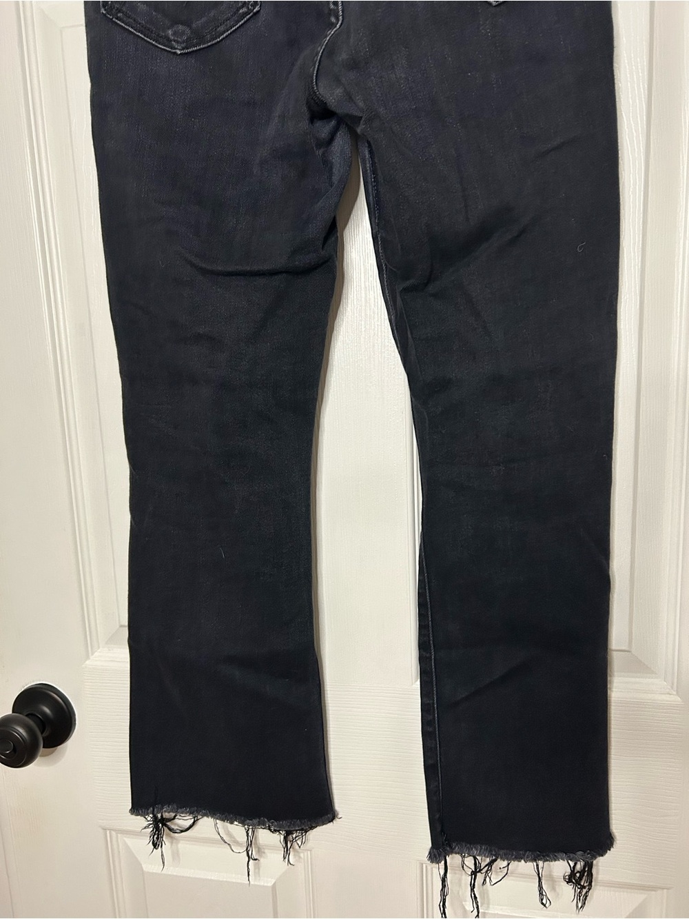 Mother The Hustler Ankle Fray Jeans Encounters at Night - Picture 10 of 13